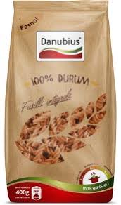 *Fusilli integralni 400g Danubius