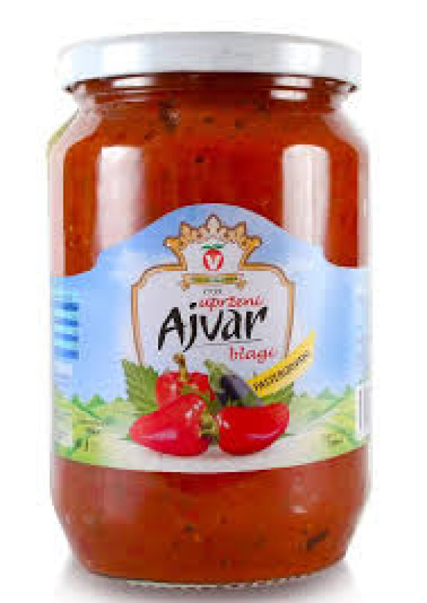 Ajvar ljuti uprženi Voćar 690gr