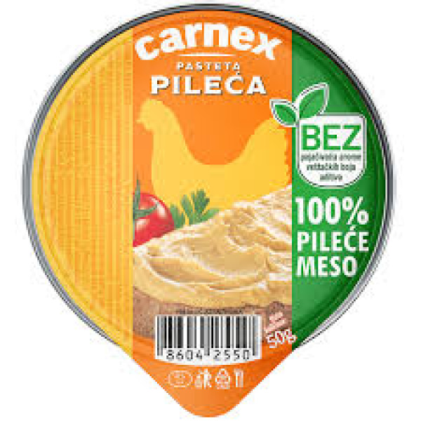 Pileća pašteta 50gr. alu
