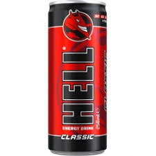 *Hell energy drink classic 0,25