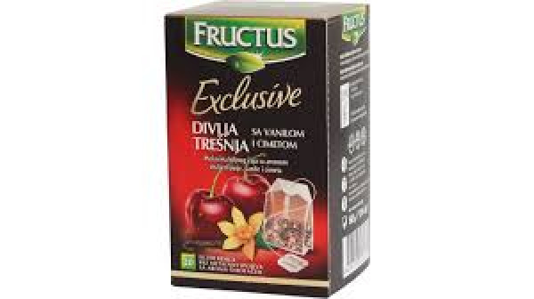 Čaj divlja trešnja sa vanilom&cimetom -Fructus