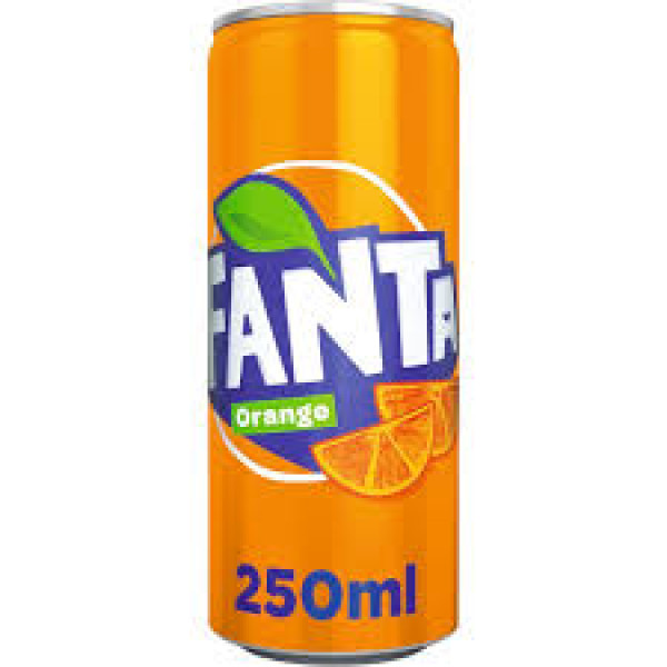 Fanta orange fenix 250 ml.