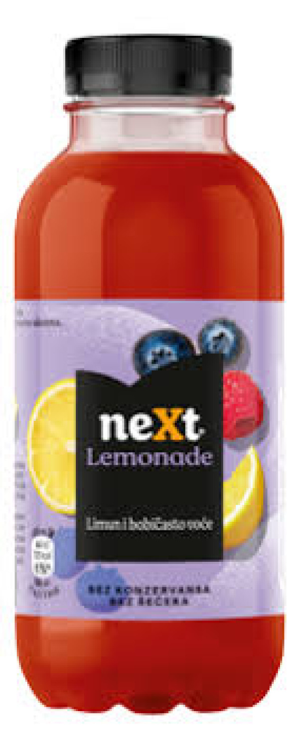 *Next lemonade berry zero 400ml