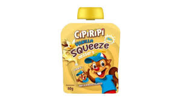Cipiripi Vanila Squeeze dessert 80g