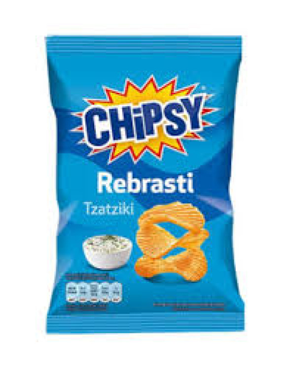 *Chipsy rebrasti tzatziki 140g
