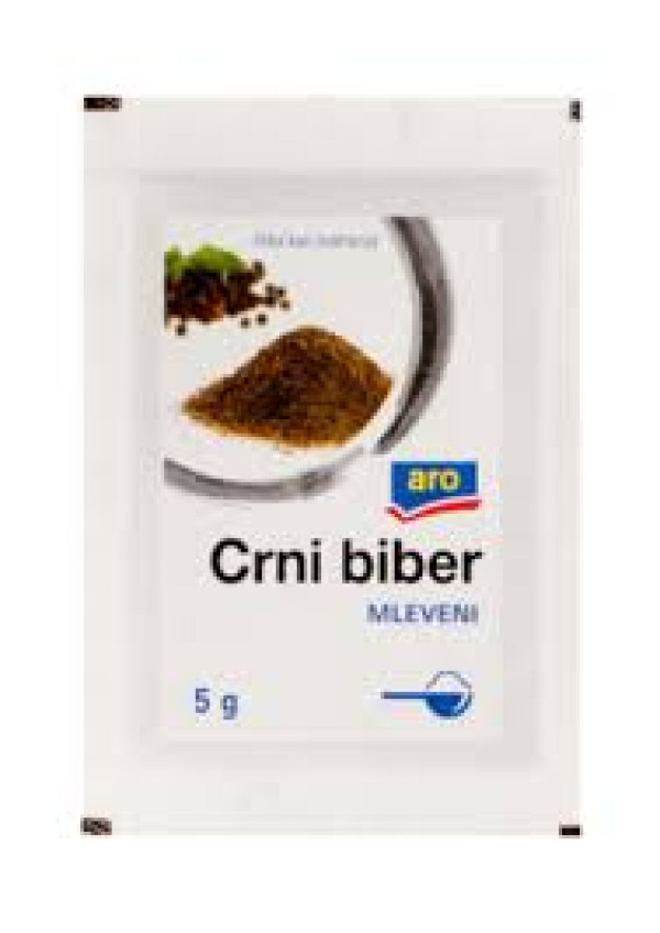 Aro crni mleveni biber 5gr.