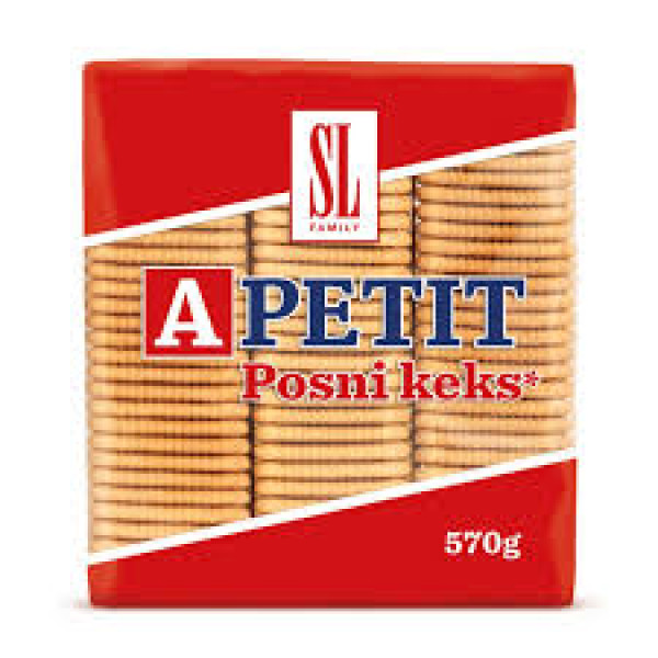 *Apetit SL posni keks 570gr.