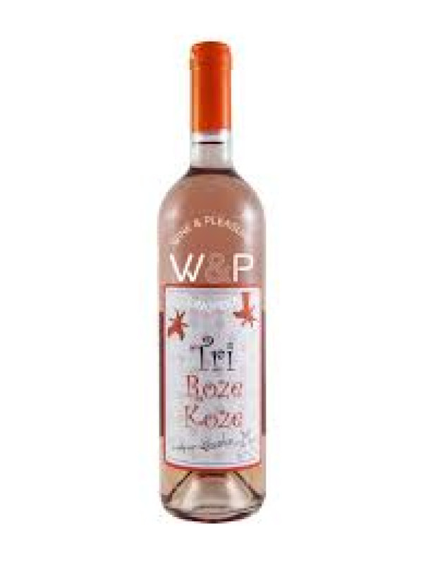 Vino tri roze koze narandzasto 0.75l