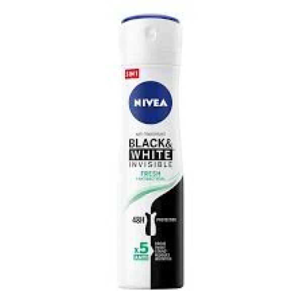 *Nivea deo fresh black&white za žene 150ml.