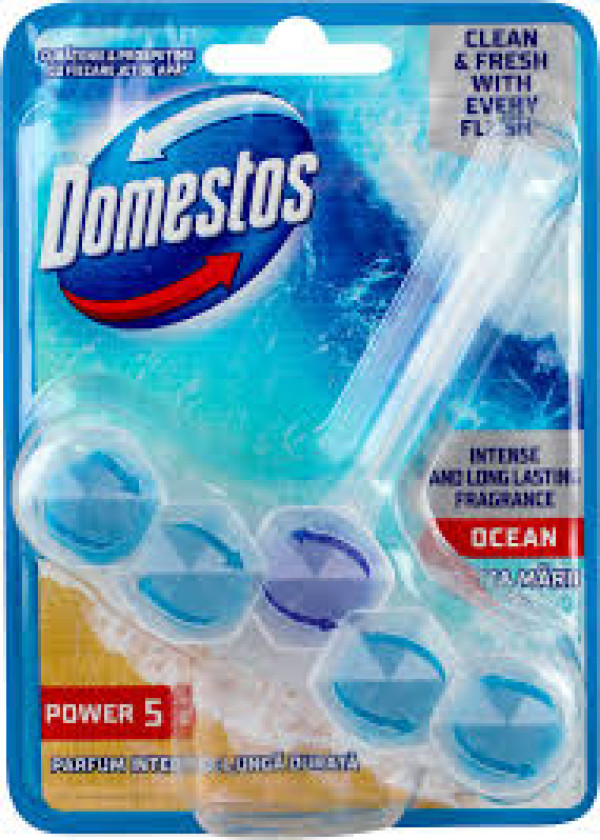 *Domestos korpica za WC Power Ocean 50g