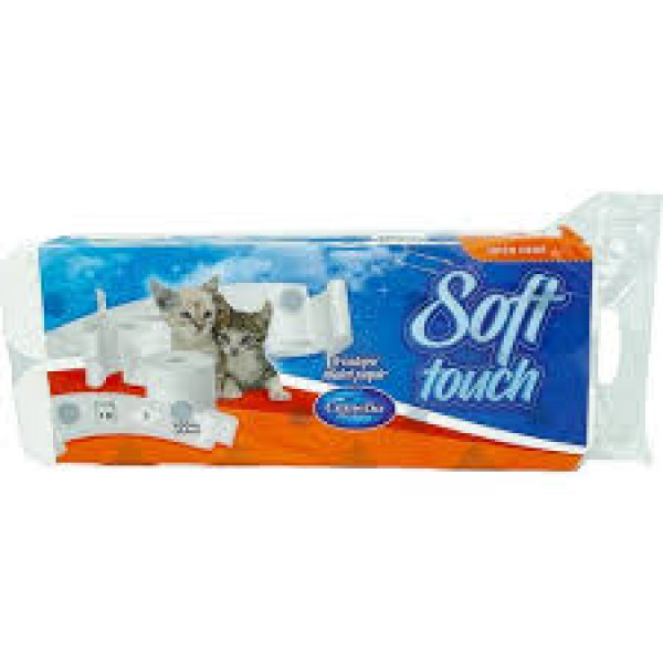 Toalet papir 10/1 soft touch