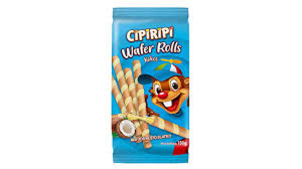 Cipiripi wafer rolls kokos 150gr.