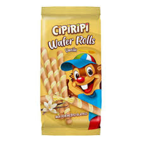 Cipiripi wafer rolls vanila 150g