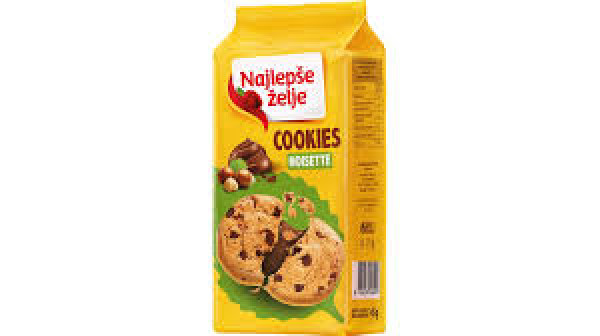 *Cookies noisette Najlepse zelje 145 gr