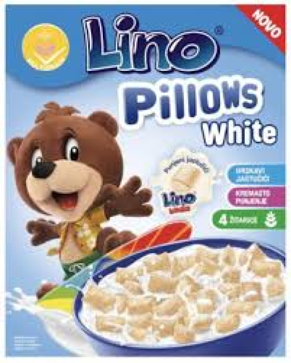 Lino pillows white 250gr