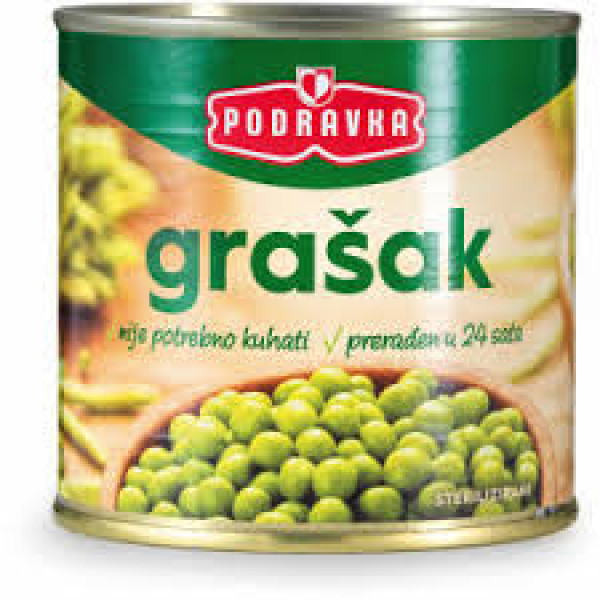 Grašak limenka 280gr