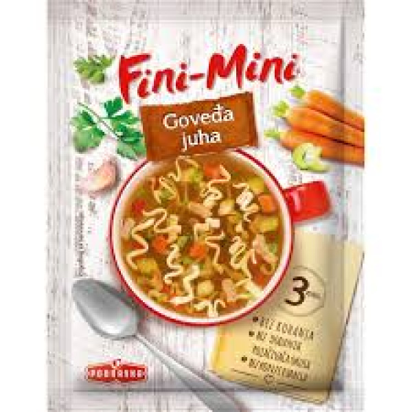 Fini mini goveđa supa 18gr