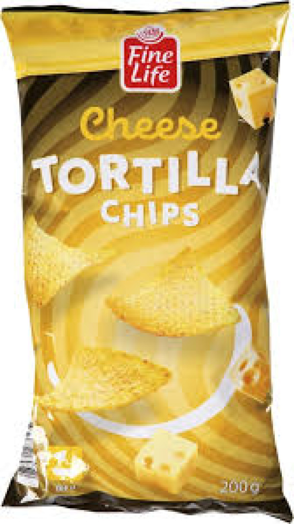 Tortilla chips sir 200g Fine life