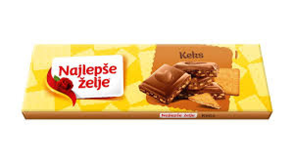 * Najlepše želje keks 250g