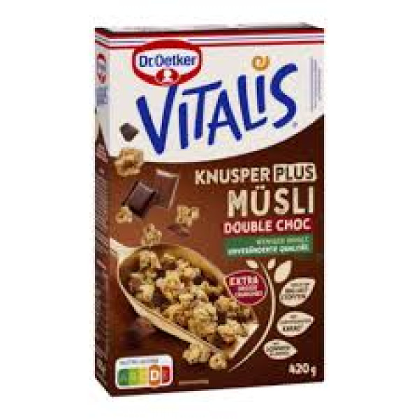 *Vitalis musli 420gr. 2 vrste čokolade