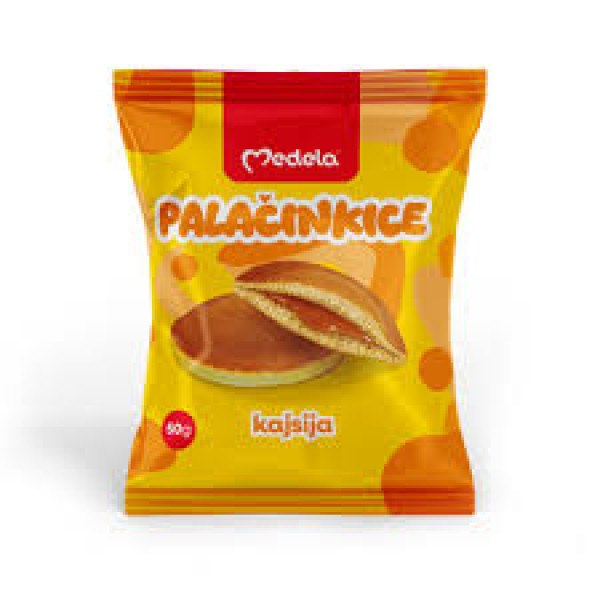Medela palačinkice kajsija 50gr.
