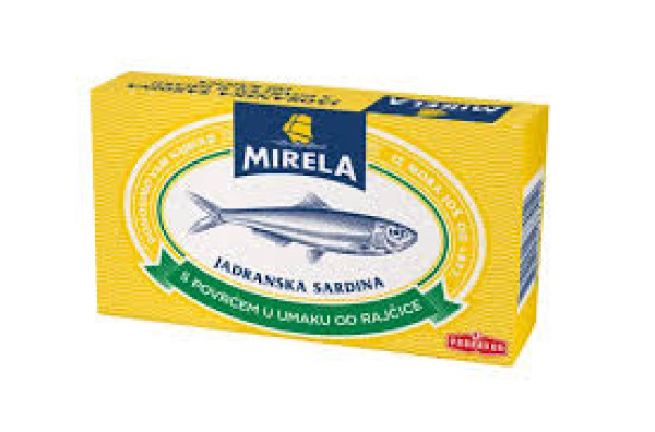 Mirela sardina u biljnom ulju XL pakovanje 120gr