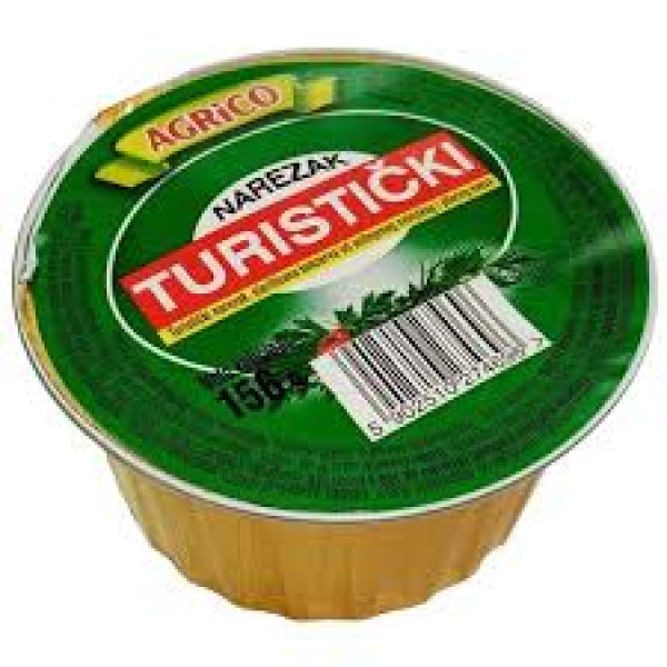 Agrico turistički narezak 156g