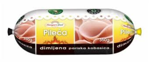 Dimljena pileća pariska kobasica 350g