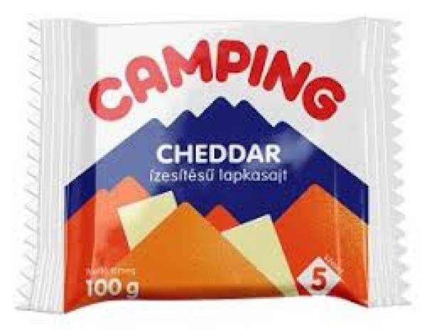 Camping topljeni sir listići Cheddar 100g
