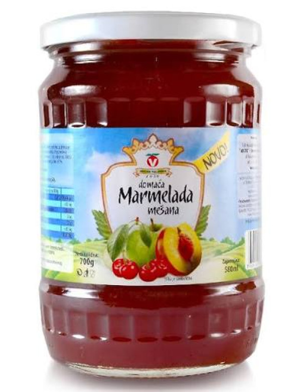 Mešana marmelada Voćar 700g