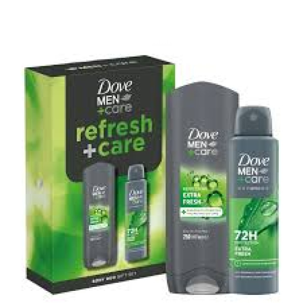 Dove set kutija Refresh+care (kupka250ml+deo150ml) muški